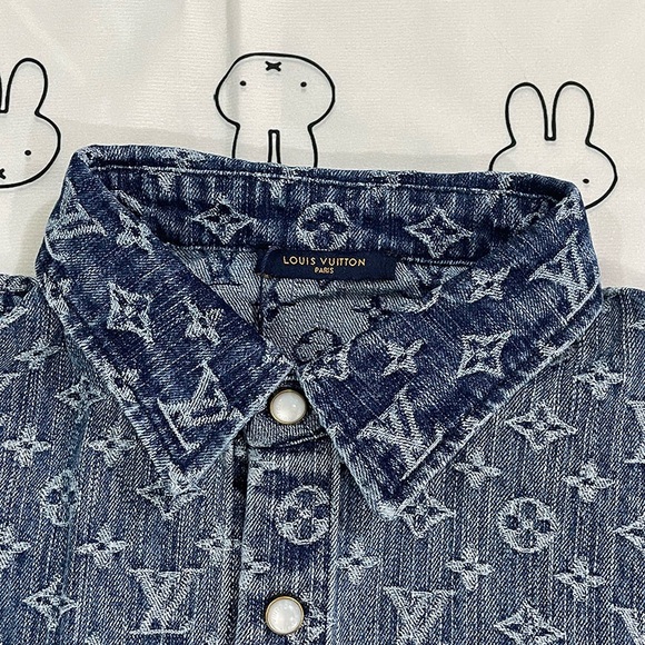 Louis Vuitton Denim Print Shirt - Picture 3 of 7